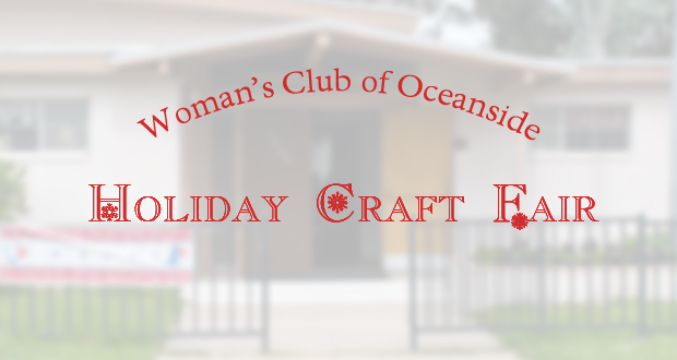 Woman%E2%80%99s+Club+of+Oceanside+Holiday+Craft+Fair+November+13