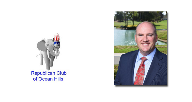 Republican Club of Ocean Hills welcomes John Franklin, Candidate for Mayor of Vista- November 17