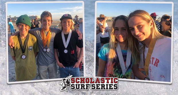 (left) Sonny Witholt, Santiago Balderson and Townsend Heit (right)Grace Livingston and Dylan Sharpe (Photos: Carolyn Krammer)