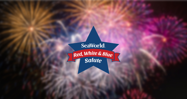 SeaWorld San Diego Honors Veterans with Red, White and Blue Salute with Free Tickets, Live Music and Patriotic Fireworks