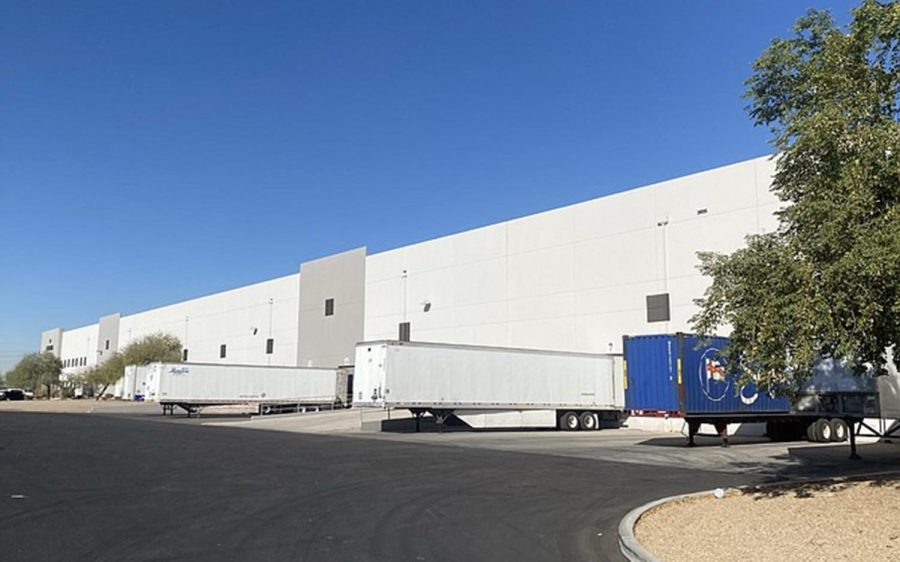 Stos Partners of Encinitas recently sold this 227,000-square-foot, single-tenant industrial property in Tolleson, Arizona, for $27.5 million. (Stos Partners courtesy photo)