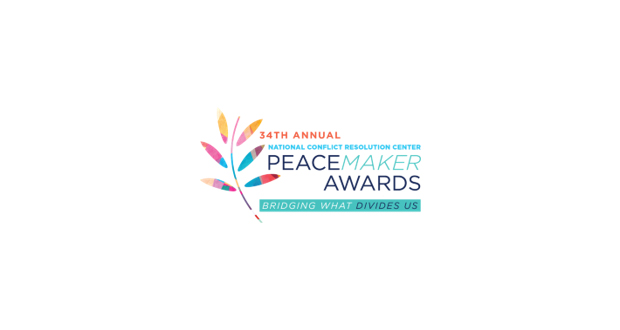 National Conflict Resolution Center Announces Honorees for Annual Peacemaker Awards