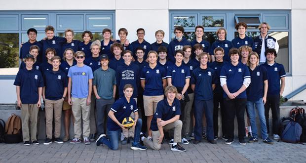 The 2021-2022 San Dieguito High School Academy Boys Water Polo Team. Their first restaurant night fundraiser of 2022 is March 2 at Blaze Pizza in Encinitas. (Courtesy photo)