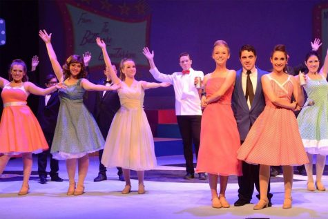 Actors in the Star Theatre Coast Kids program perform in “Hairspray” in November 2017 at the theater, which is located in Oceanside. (Star Theatre photo)