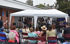 Encinitas School of Music students perform at the Encinitas Spring Street Festival on April 10. (Photo by Charlene Pulsonetti)