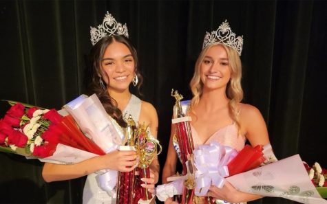 Miss Oceanside Rebeca Casanova (left) and Miss Teen Oceanside Senna Zimmerman (right) were crowned June 4 at the Star Theater. (Courtesy photo)