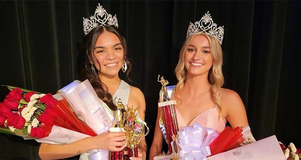 Miss Oceanside Rebeca Casanova (left) and Miss Teen Oceanside Senna Zimmerman (right) were crowned June 4 at the Star Theater. (Courtesy photo)