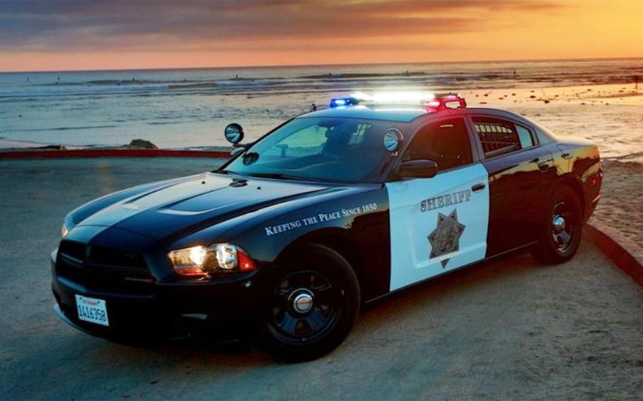 San Diego County Sheriff’s Department vehicle. (Sheriff’s Department social media photo)