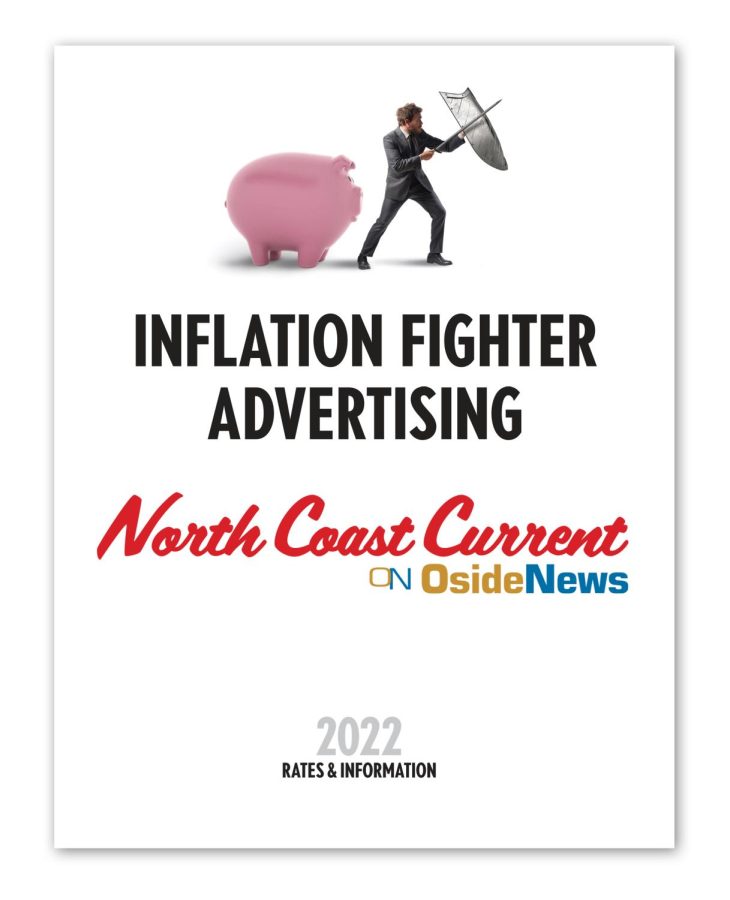 Advertising kit cover.