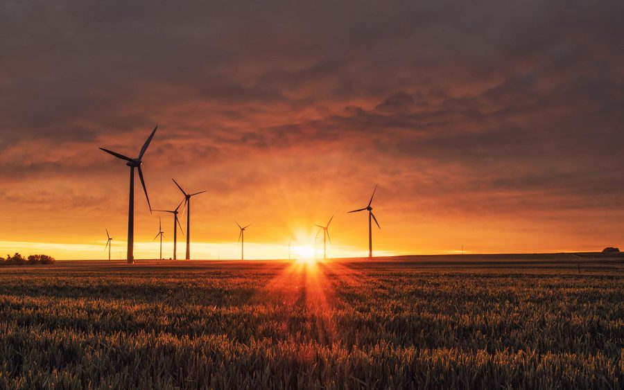 Wind energy. (Photo by Karsten Würth via Unsplash)