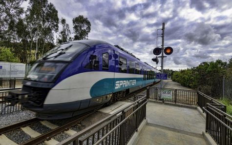 North County Transit District’s Sprinter line is shown June 5, 2020. (NCTD photo by Alan Crosthwaite)