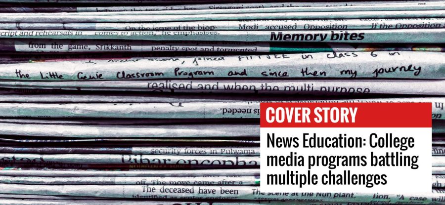 Although North San Diego County college journalism programs face declining enrollments, loss of revenue, and technological and other challenges, educators remain hopeful that their relevancy can remain intact. (Photo by Utsav Srestha via Unsplash)