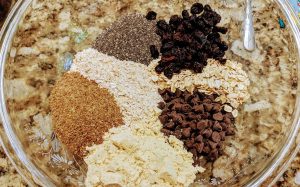 Ingredients for homemade energy bars. (Photo by Laura Woolfrey Macklem)