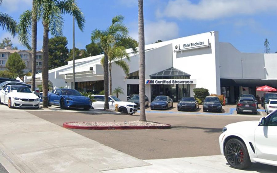BMW+Encinitas%2C+an+automotive+presence+dating+back+to+Harloff+Chevrolet+along+Encinitas+Boulevard+in+the+late+1960s%2C+closed+on+March+20.+%28Google+Street+View+photo%29