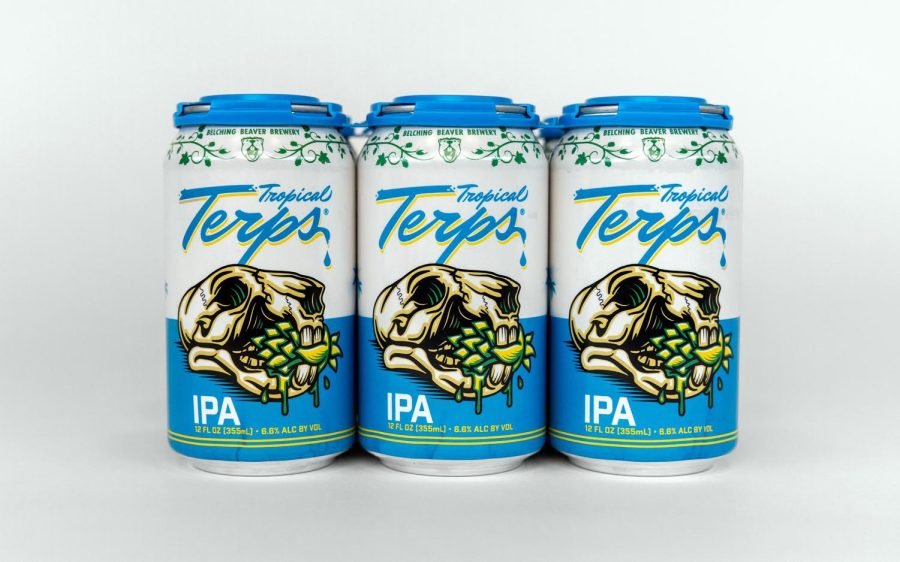 Oceanside%E2%80%99s+Belching+Beaver+has+added+a+core+beer+to+its+lineup+called+Tropical+Terps+IPA%2C+a+re-release+of+the+brewery%E2%80%99s+Dam+Good+Decade+Terps+IPA+from+its+10th+anniversary+celebration+in+October+2022.+%28Courtesy+photo%29