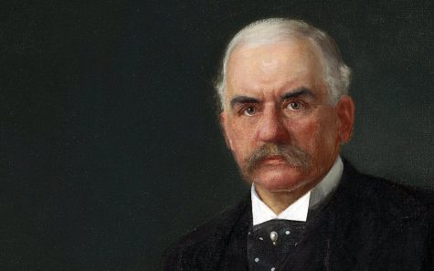 A portrait of American financier John Pierpont (J.P.) Morgan, painted by Fedor Encke in 1903. (Creative Commons image)