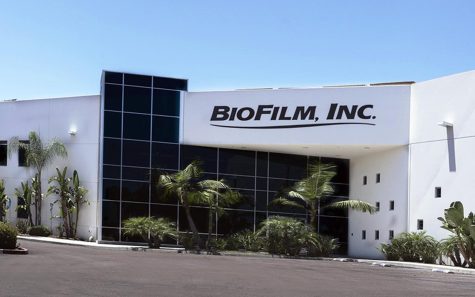 BioFilm Inc., based in Vista, is set to be acquired by personal-care company Combe Inc. this year. (BioFilm corporate photo)