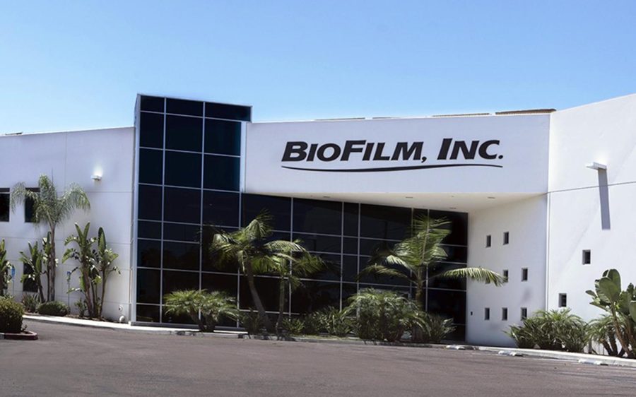 BioFilm Inc., based in Vista, is set to be acquired by personal-care company Combe Inc. this year. (BioFilm corporate photo)BioFilm Inc., based in Vista, is set to be acquired by personal-care company Combe Inc. this year. (BioFilm corporate photo)