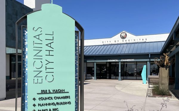 Encinitas City Hall. (North Coast Current photo)