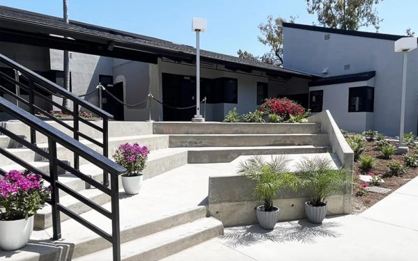 The city of Oceanside’s Navigation Center for the homeless, which opened this summer, is managed by the San Diego Rescue Mission. (Courtesy photo)