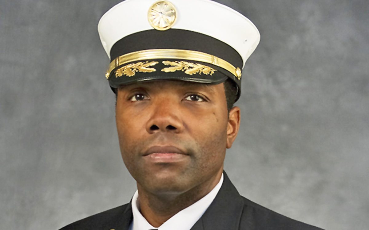 Gerard Washington, who most recently served as the chief for the Menomonee Falls Fire Department in Milwaukee, has been hired as Vista’s new fire chief. (Courtesy photo)