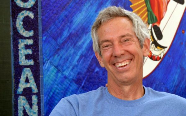 Mark Patterson, the artist behind the Surfing Madonna mosaic and co-founder of Surfing Madonna Oceans Project, died on Sept. 20 at age 70 after a long battle with Alzheimer’s disease and dementia.  (Surfing Madonna Oceans Project photo)
