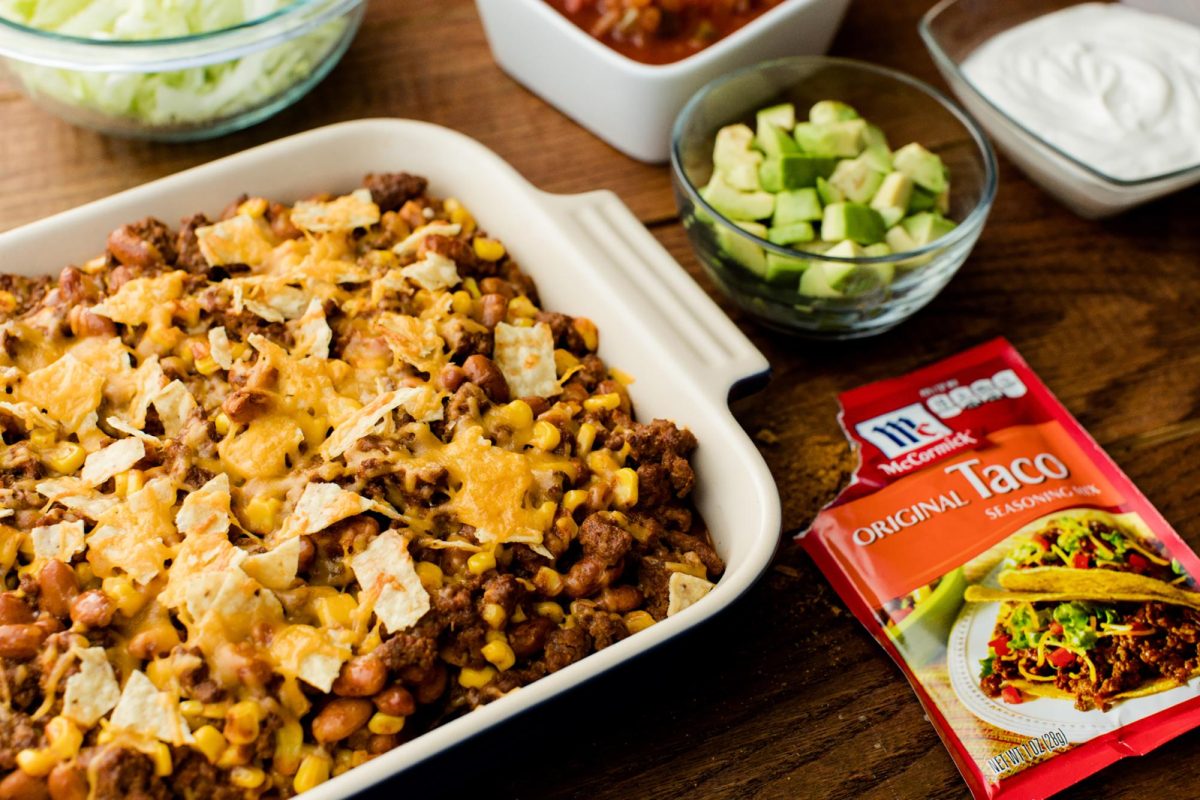 To+help+make+the+school+year+a+little+bit+easier+and+a+little+more+delicious%2C+McCormick+is+sharing+its+recipe+for+Taco+Casserole%2C+which+can+be+prepared+in+just+30+minutes+with+seven+simple+ingredients.+%28McCormick+photo%29