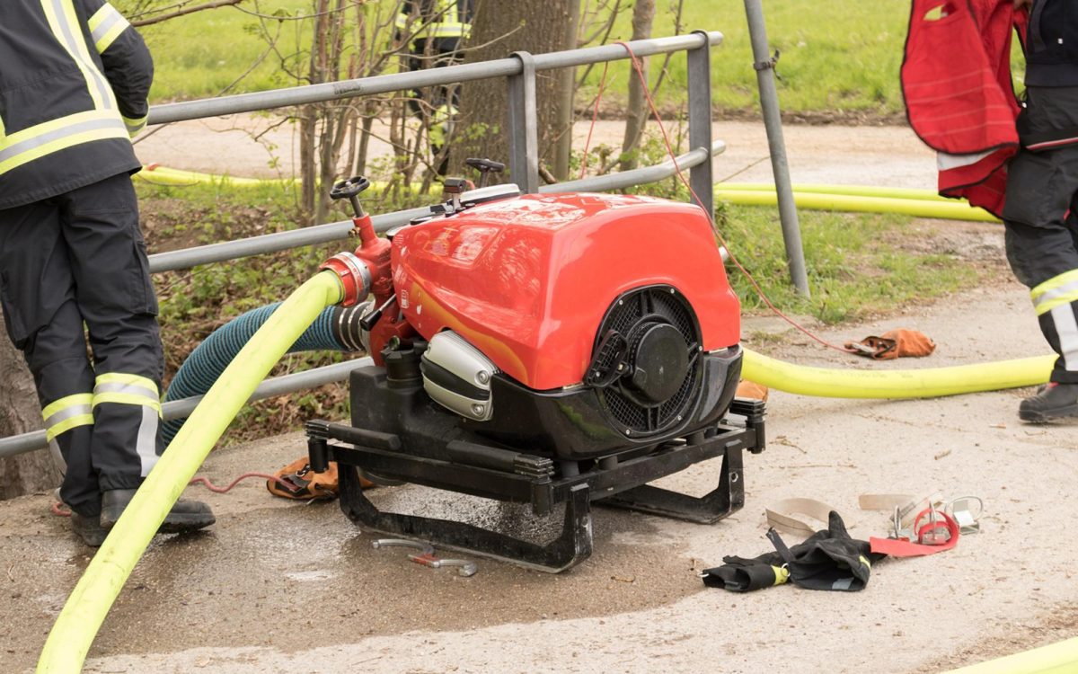 If you have experienced flooding, you know that a water pump is an important part of the clean-up process, helping move gallons of water quickly and efficiently to dry out flooded basements and assist contractors on job sites. (Luftklick photo via OPEI)