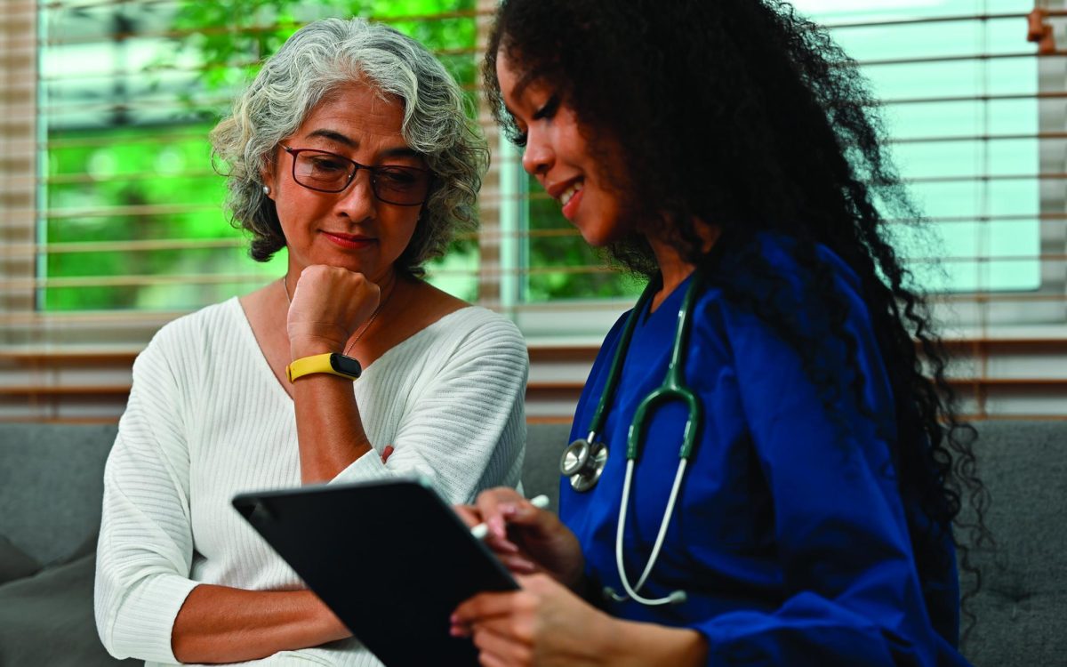 Medical consultation. (Photo by Pranithan Chorruangsak, Shutterstock via Family Features)