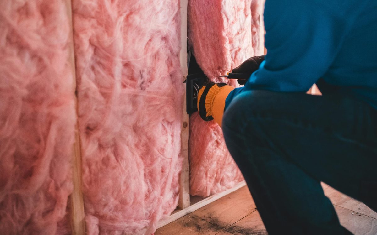 Home insulation. (Photo by Erik Mclean via Unsplash)