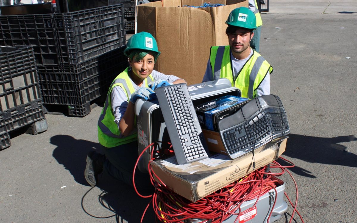 Urban Corps of San Diego County now offers e-waste recycling drop-off at its Escondido location. (Urban Corps photo)