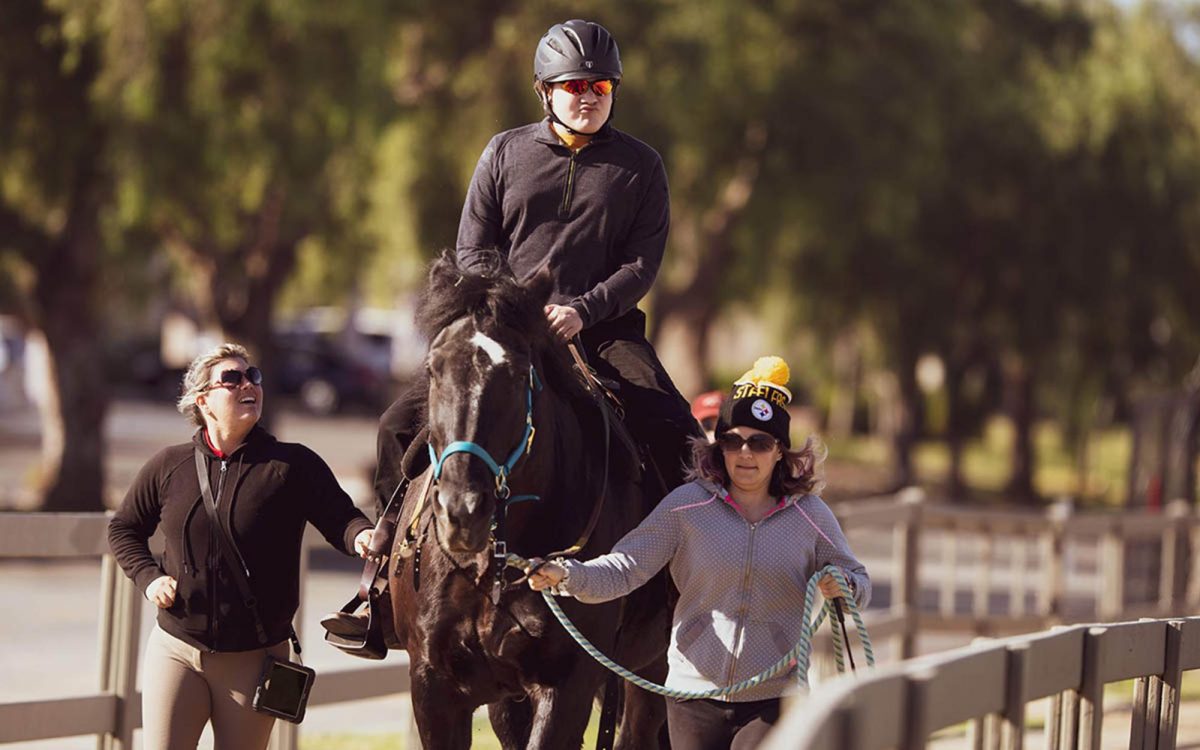 Ivey Ranch Park in Oceanside is known for its therapeutic equine programs. (Thoresen Photography, Ivey Ranch)