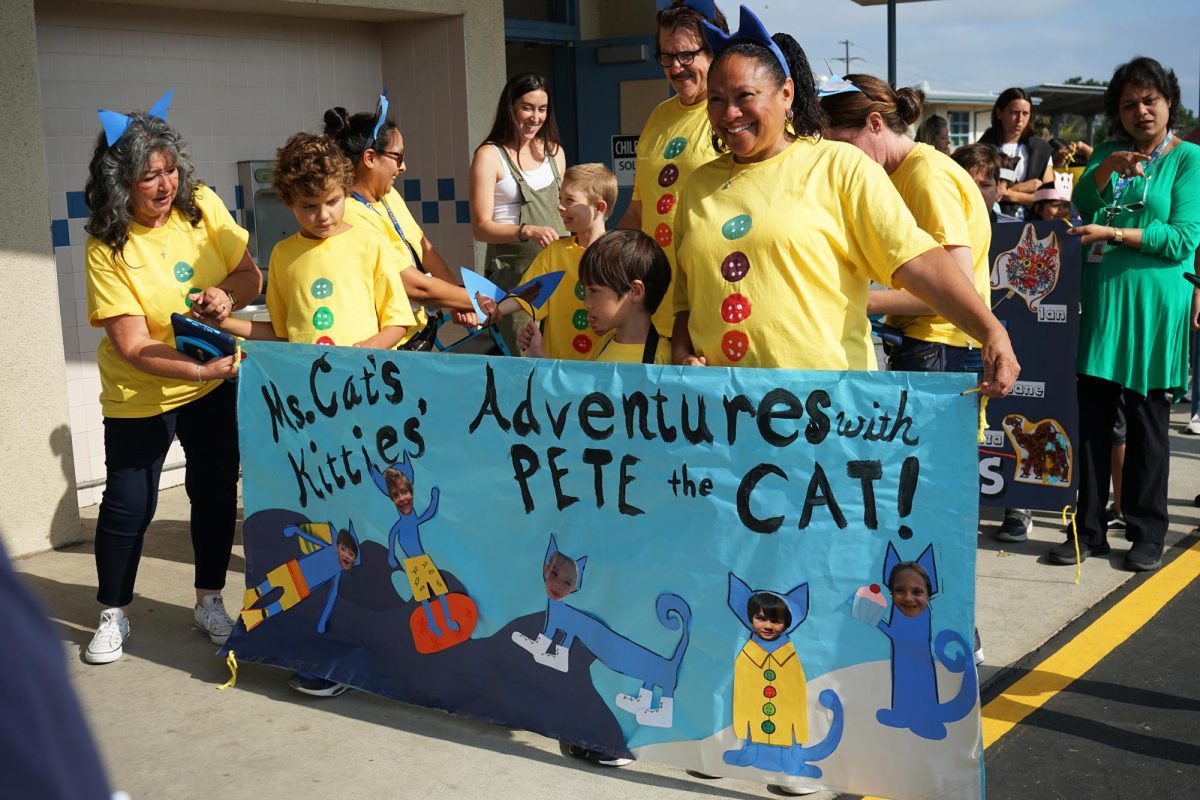 Encinitas Union School District students, instructors and parents participate in the district’s annual Extended School Year Summer Olympics on July 17 at Ocean Knoll Elementary School. (EUSD photo)