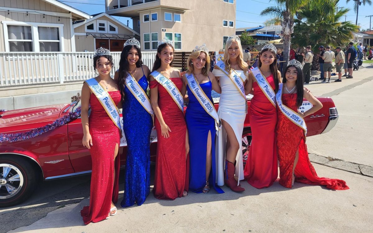 The 2025 Miss Oceanside Pageant Court. (Courtesy photo)