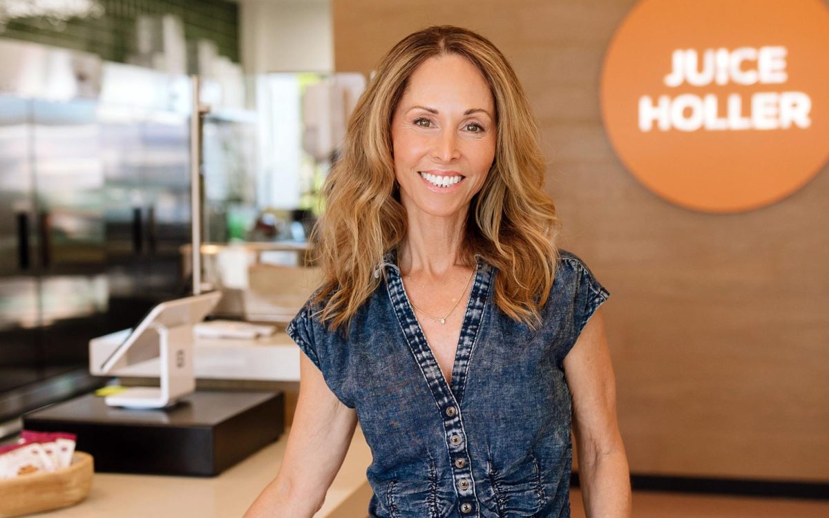 Kelly Sergott is the owner of Juice Holler, a wellness cafe that recently opened in Encinitas. (Courtesy photo by Diana Rose)