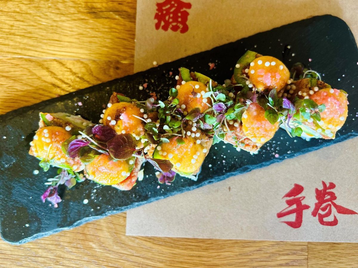 The Temaki Bar Firecracker Roll. (Clique Hospitality photo)